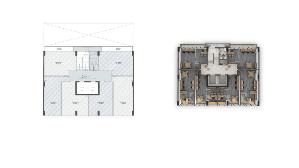 Espacio para 6 oficinas